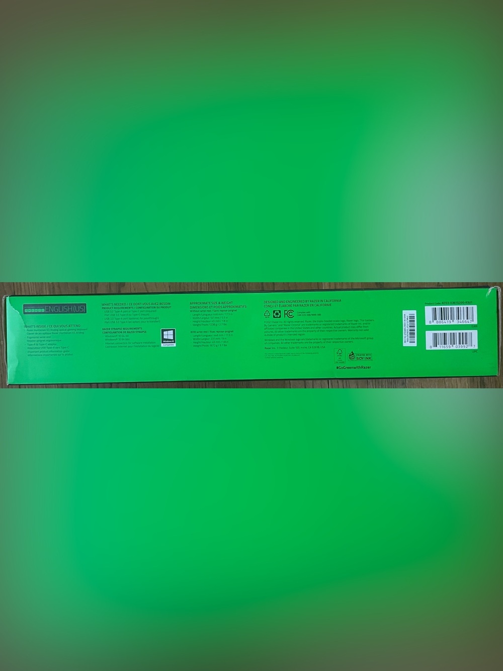 Open Box Razer Huntsman V2 Analog Optical Gaming Keyboard - Picture 6 of 8